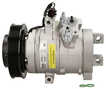 NISSENS 890162 A/C Kompressor für Klimaanlage Klimakompressor mit ID: 10S17C Kältemittel: R134a PAG 46 mit 130mm Riemenscheibe Rillen: 6