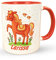 Werbetreff Gera Keramiktasse mit Name & Motiv Pferd - Personalisierte Kinder-Tasse - Geschenk-Idee für Kinder & Erwachsene - Reiten, Reiterhof, Pferde-Mädchen