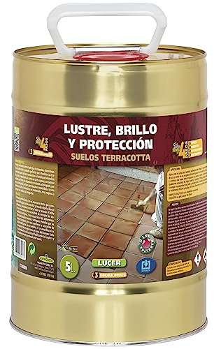 MONESTIR LUCER LUSTRE ET PROTECTION pour sols en terre cuite ou en boue Finition brillante 5 l MONESTIR