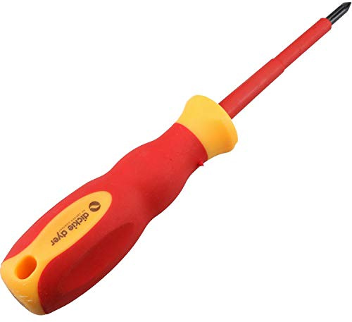 Pozi PZ1 x 80mm VDE Insulated Electrical Screwdriver with Soft Grip