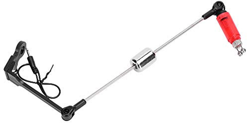 Fischen Biss Alarm Swinger Tackle Bite Indikator Alarme Karpfen Spulen Drop Off Swinger Alarme Zubehör mit Licht(rot)