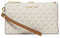 Michael Kors Jet Set Double Zip Wristlet Brown One Size