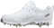 Mizuno Ambition 2 9-Spike Herren Metall Baseball Cleat 11, Weiss/opulenter Garten, 45 EU