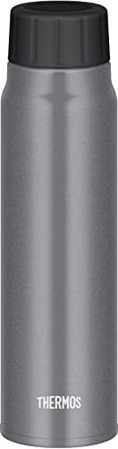Thermos FJK-500 SL Water Bottle, Cold and Carbonated Drink Bottle, 16.9 fl oz (500 ml), Silver, For Cold Retention