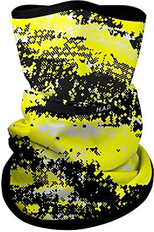 H.A.D. Unisex Storm Protection Laufbekleidung Schlauchtuch Gelb - Schwarz