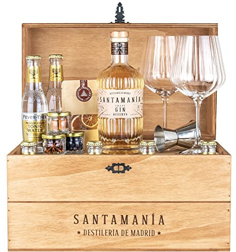 SANTAMANIA Gin Reserva – Cofre regalo Gin Tonic