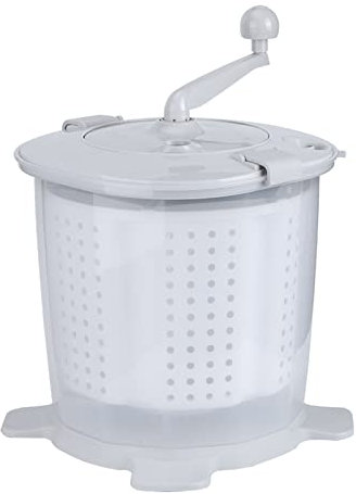 Cryfokt Lavadora Portátil, Lavadora Manual de Mano No Eléctrica de Ropa y Secador de Ropa con Almohadillas de Cesta de Deshidratación, Lavadora de Ropa Interior para Dormitorios