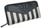 Banned Retro Another Lost Soul Striped Frauen Geldbörse schwarz/weiß