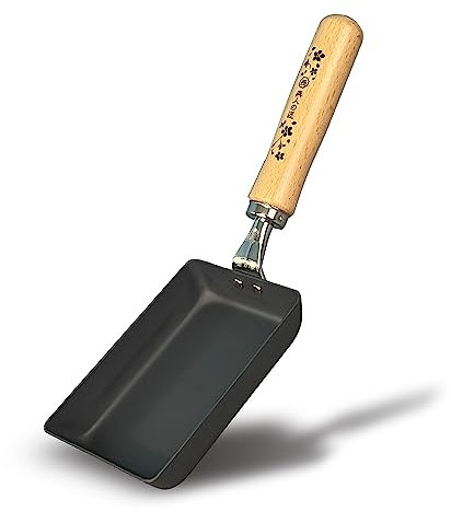 KAKUSEE Tamagoyaki Japanese rolled omelette Pan, Iron Egg Pan, Induction-Ready,Made in Tsubame Japan (Small)