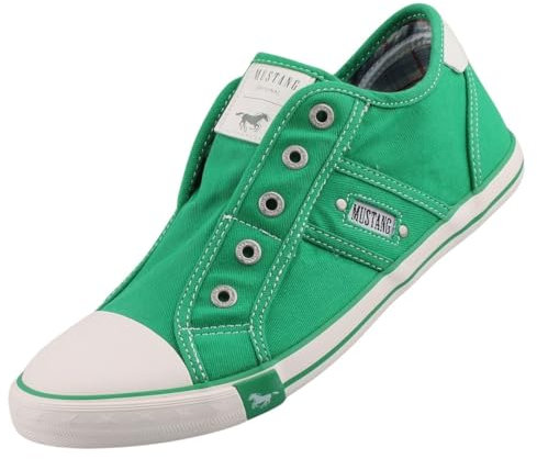 MUSTANG 1099-409, Zapatillas Mujer, Verde, 36 EU