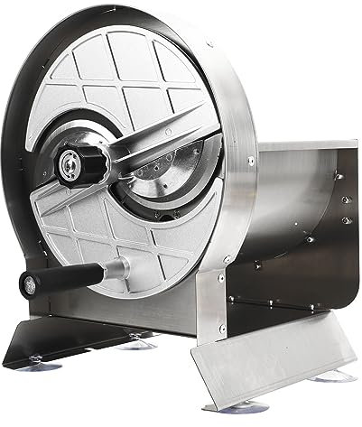 Commercial Vegetable Fruit Slicer, Manual Food Cutter Slicing Machine Heavy Duty Cabbage Shredder Machine, for Onion Cucumber Lemon Restaurant Business Slicing Tool Slice Thicknes