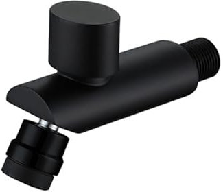 SWHC In der Wand Bad Wasserhahn Messing Bad Armaturen Waschbecken für Spülbecken Drehbar Mopp Wasserhahn Bad mit Blasenauslass Badarmatur Waschbecken für Mopp Pool