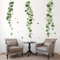 PinkEleph Hanging Vine Leaves Wall Stickers - Nature Hanging Ivy Tree Leaf Plants Wall Decals - Bedroom Living Room Sofa Background Home Wall Decor