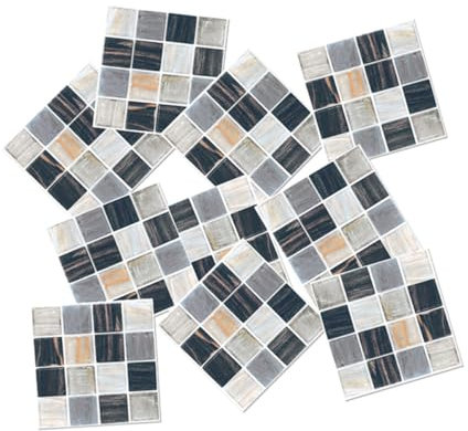 Gadpiparty 3sets Umwelt Pvc 3d Aufkleber Mosaik Fliesen Aufkleber-öl Für Schlafzimmer Wohnzimmer 15 Stücke * 3