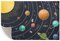 murando - Vinyl Teppich XL 210x140 cm - Groß PVC Küchenteppich für Wohnzimmer Schlafzimmer Outdoor Läufer Küche Vinylteppich Dünn rutschfest Balkonteppich Design Weltall Planeten e-A-10090-bi-a