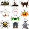 BELSVOR Set mit 10 Ausstechformen Halloween, Ausstecher Halloween aus Edelstahl, Halloween Ausstechformen für Dekoration Keks/Kuchen/Plätzchen/Gebäck, Keksausstecher Halloween