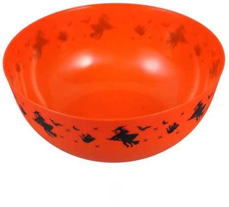 ABOOFAN Halloween Candy Bowl Large Candy Dish Trick or Treat Serving Trays for Halloween Party Favors Supplies