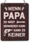 COLOFALLA Vatertagsgeschenke Für Papa Geschenk Vatertag Vatertagsgeschenke Schild Papa Geschenk Bester Papa Geschenk Wenn Papa Es Nicht Reparieren Kann Geburtstagsgeschenk für Papa