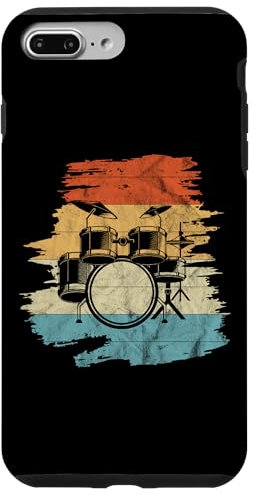 Custodia per iPhone 7 Plus/8 Plus Batteria, Retro