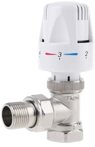 Louttary Thermostatventil für Fußbodenheizung, Thermostatventil zur Temperaturregelung DN20