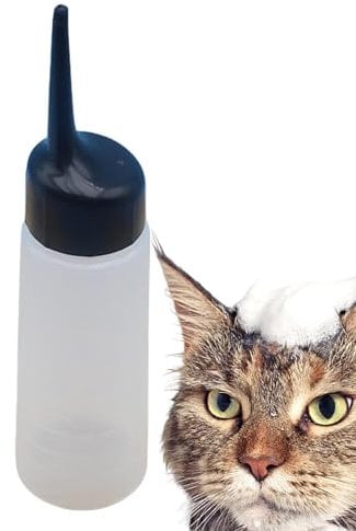 Dog Shampoo Dispenser Bottle - Refillable Dog Shampoo Dilution Bottle, 150ml Dispenser for Pet Detergent | Mixing Solution Bottle, Squeeze Bottle for Diluting Pet Shampoo, Ideal for Hu