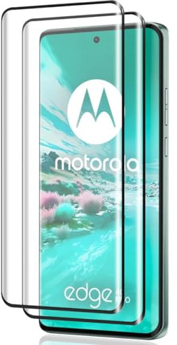 Teenrpov [2 Piezas Protector de Pantalla Compatible con Motorola Moto Edge 40 Neo, Cristal Templado para Motorola Moto Edge 40 Neo Antiarañazos/9H Vidrio Templado para Motorola Moto Edge 40 Neo