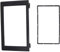 Swiixxer 2 Din Auto Radio Stereo Audio LüNette Facia Panel Trim Dash Radio Fascia Multimedia Frame Kit für 9-3 2007-2011