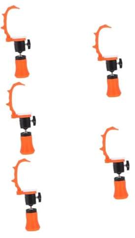 VILLCASE 5pcs Rotating Display Stand for Hand Models Base Model Platform for Collectors