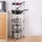 Ejoyous 5 Tiers Saucepan Stand, Pan Pot Organiser Rack, Multi-Layer Pan Rack Stand Cookware Holder Standing Storage Rack, for Electric Rice Cooker Saucepan Frying Pan Soup Pot 39.96 x 13.78in