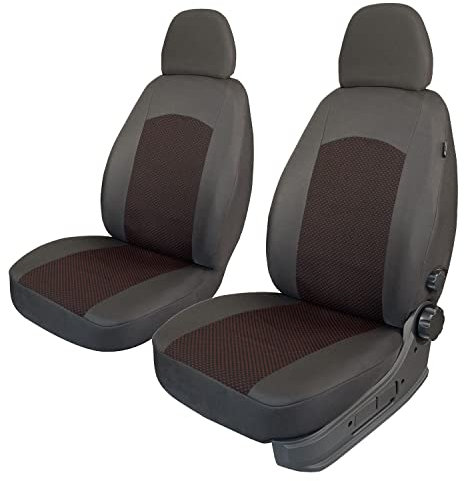 ewaschbaer Universal Sitzbezug Sitzbezüge Schonbezüge 1+1 kompatibel mit FIAT Panda III ab 2011