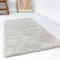 Wecon Home Kuschelig weicher Esprit Hochflor Teppich, bestens geeignet fürs Wohnzimmer, Schlafzimmer und Kinderzimmer RELAXX (160 x 230 cm, hellgrau Creme meliert)