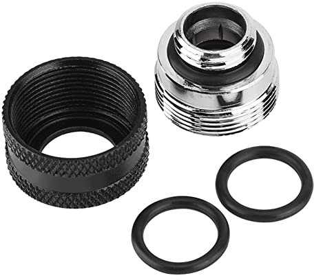 Dpofirs YGKN-C16MM Kompressionsarmatur für Wasserkühlung für Starre Rohre mit Einem Außendurchmesser von 16 Mm 4 Silber (Schwarz 4