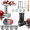 Hachoir à viande et trancheuse pour mixeur KitchenAid, hachoir à aliments en métal avec tubes de remplissage de saucisses, râpe à fromage, presse à hamburger pour accessoires de mixage KitchenAid
