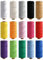 Akamino Lot de 15 rouleaux de corde colorée pour macramé - 4 brins torsadés en coton naturel - 3 mm x 450 m - Pour loisirs créatifs, suspension murale, décoration d'intérieur, emballage cadeau
