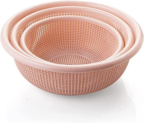 Colador redondo para fregadero, cesta de lavado de frutas, estante de drenaje para el hogar, cocina, cesta de almacenamiento de almacenamiento estilo jardín, cesta de lavado de verduras