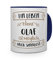 printplanet® Tasse mit Namen Olaf - Motiv Sinnlos - Namenstasse, Kaffeebecher, Mug, Becher, Kaffeetasse - Farbe Blau