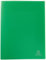 Exacompta - Réf. 8823E - 1 Protège-documents OPAK - 20 pochettes cristal lisse - 40 vues - pour format A4 - dimensions 24 x 32 cm - couverture en polypro semi-rigide - couleur vert clair
