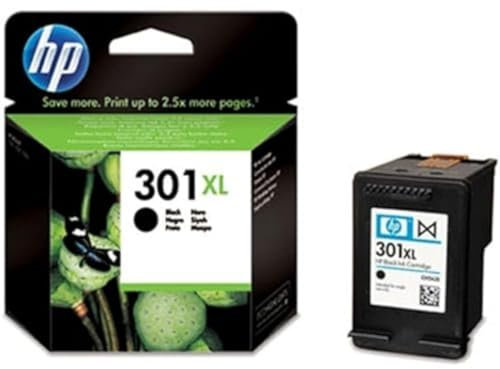 HP Cartucho Original 301XL Negro - CH563EE [ML-8][PAG-480]