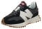 New Balance Femme 327 Basket, Black/Moonbeam, 37.5 EU