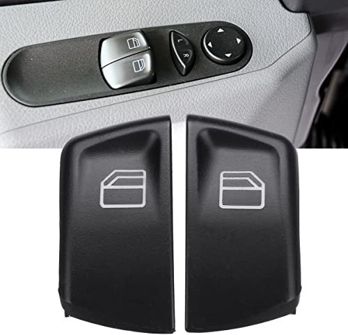FTVOGUE Elektrischer Fensterschalter, 2 Stück, für Mercedes Vito Viano W639 Sprinter II 906 2003-2013 807624374022