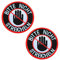 2 St. Taktisch Service Dog BITTE NICHT STREICHELN Emblem Bestickter Gestickt Abzeichen Service Hund Militär Patch für Mittelgroße und Große Hunde Weste Harness Kleidung