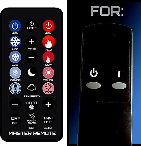 Remotes Remade Replacement Fire Place Remote Control for Dimplex Fireplaces Part RC01-008