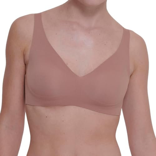 Sloggi Damen Zero Feel 2.0 Soft Bra, Cacao, XL