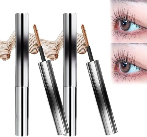 Judydoll Mascara, Judy Doll Mascara, Judydoll – 3D Curling Wimperneisen-Mascara, Judydoll Curling Mascara, Judydoll Metal Mascara, Mascara Waterproof (Braun-2)