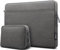 TECOOL 14 Inch Laptop Sleeve, Protective Case for 14 Inch Lenovo Thinkpad Ideapad HP Notebook Dell Acer ASUS Chromebook 14, MacBook Air 15 M3 M2 Cover Waterproof Shockproof Computer Bag,Dark Grey