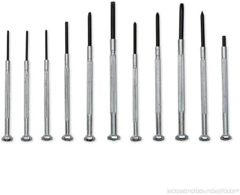 11pc Precision Screwdriver Set Watch Jewellery Eyeglasses Repair Small Hobby Kit