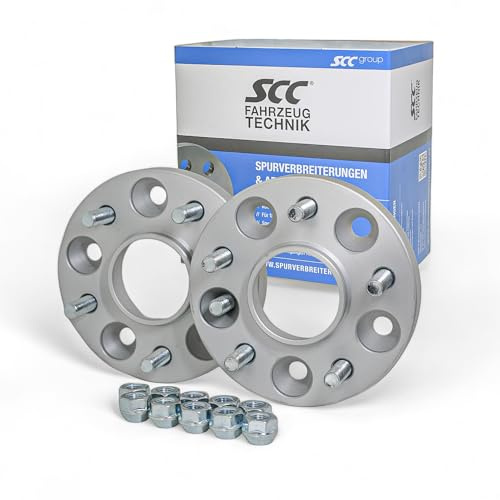 SCC Spurverbreiterungen Spurplatten 2x25mm 5x130-14003BES kompatibel mit Porsche 911 914 924 928 944 968