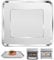 GXF Air Fryer Tray Replacement for Cuisinart TOA-95 Toaster Air Fryer Convection Oven, 14.5 * 11.6'' Non-Stick Mesh Air Fryer Stainless Steel Basket Wire Rack Accessories Parts, Dishwasher Safe
