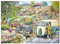 The House of Puzzles Plum Jam Jigsaw - 500 Piece Jigsaws For Adults, Artist Illustrated, Scenic Landscape, Deluxe Puzzle Gifts