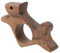 SacJkt Buchseitenhalter, 22mm Daumen Buchhalter Lesezeichen aus Holz, Kreatives Buchzubehör für Buchliebhaber Leseratten und Lehrer